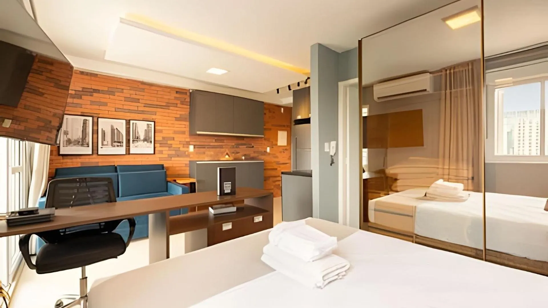 Easy Star - Belo Studio C/Vaga No Campo Belo - Sd01I São Paulo Apartmán