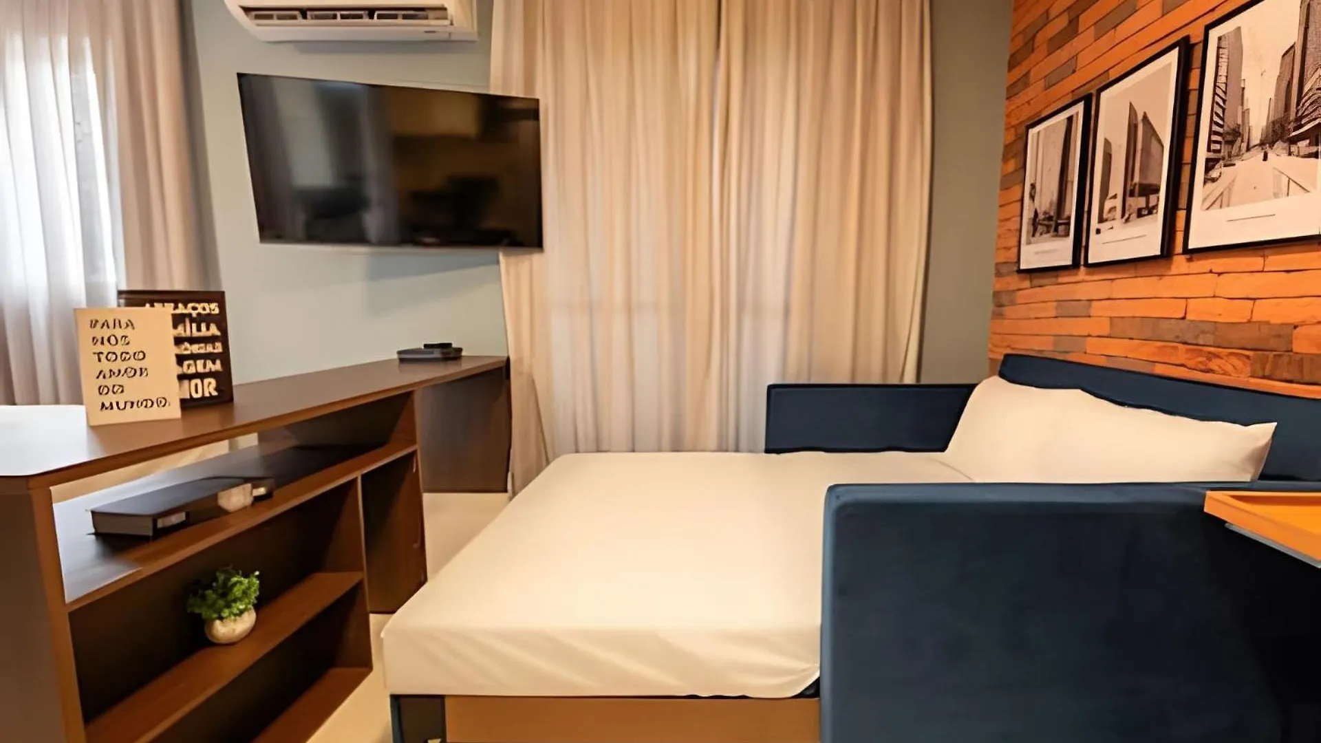 Easy Star - Belo Studio C/Vaga No Campo Belo - Sd01I São Paulo Apartmán